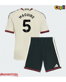 Manchester United Harry Maguire #5 Echipament de Fotbal Replică 2026-27 Copii Treilea (+ Șorturi)